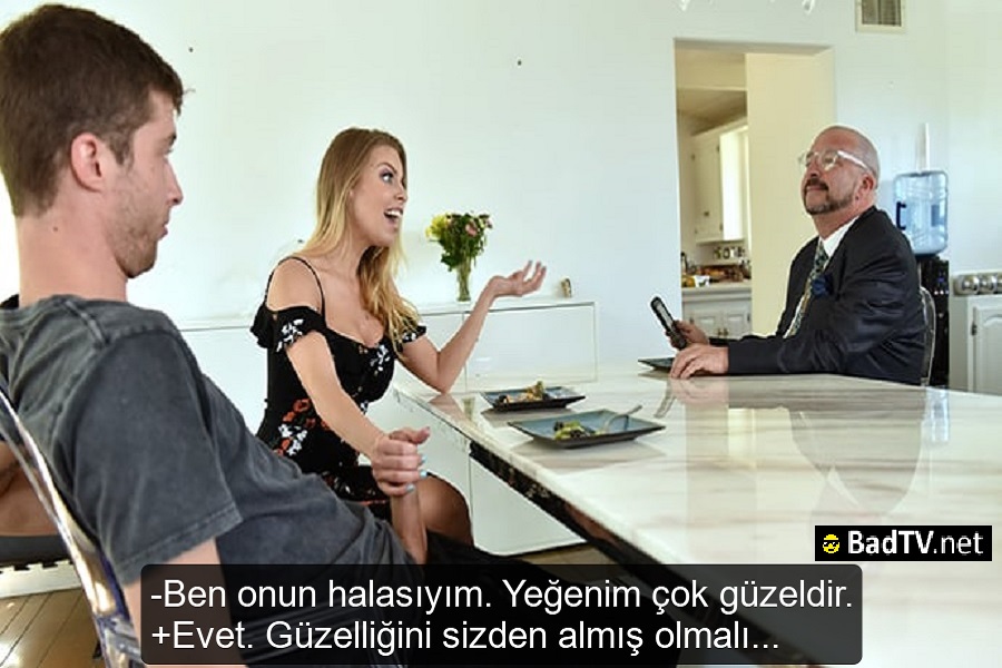 Karısının Ateşli Halasıyla Çok Yakından Tanışan Yeni Damat