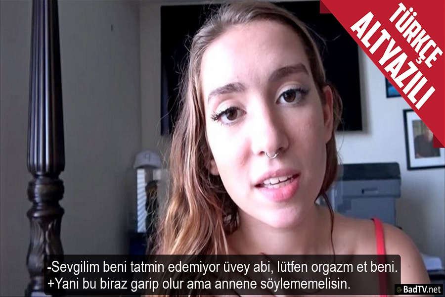 Orgazm Olamayan Kız Üvey Abisinden Boşalma Desteği Aldı