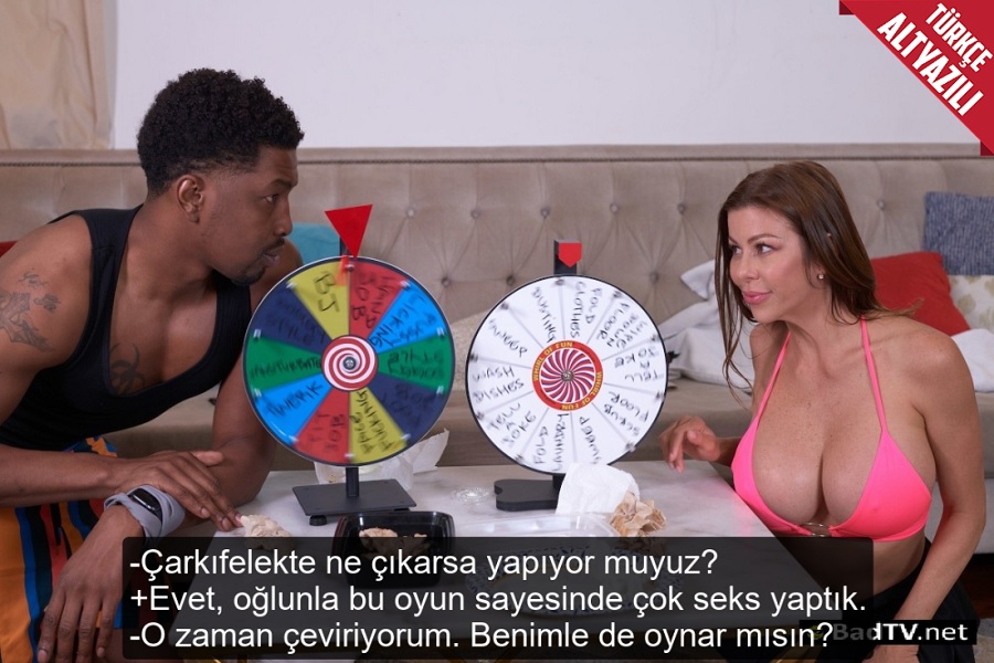 Oğlunun Zenci Arkadaşıyla Seksifelek Oyunu Oynayan Afet Mature